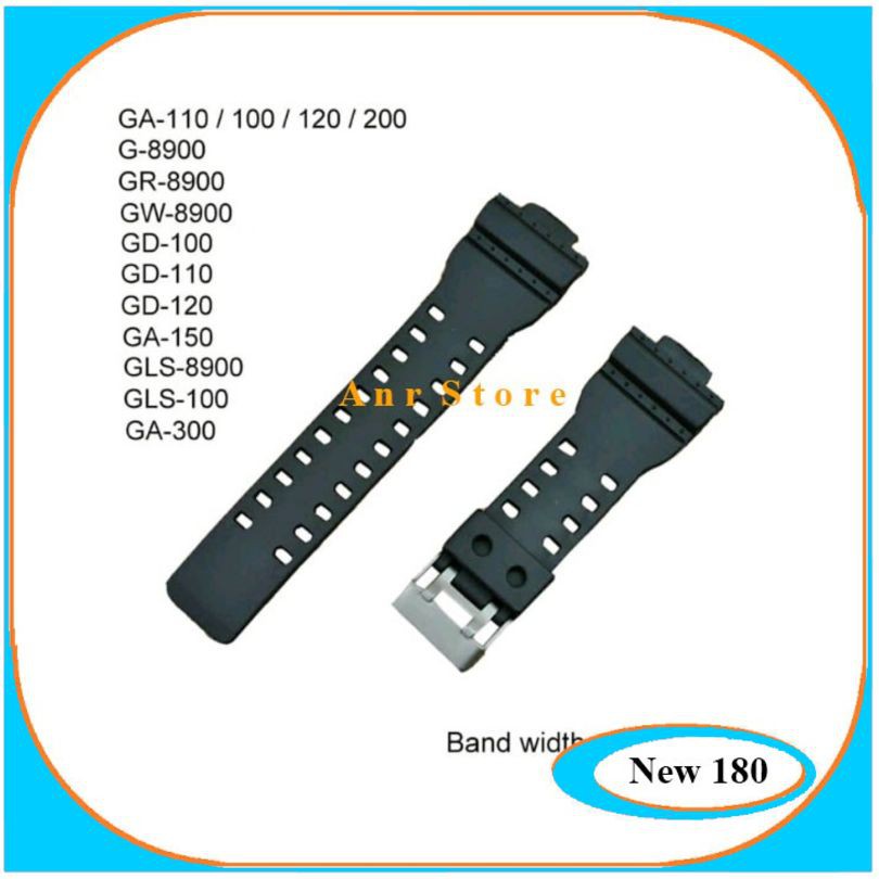 Tali Jam Tangan Casio G-Shock GA-100 GShock GA100 G Shock GA 100