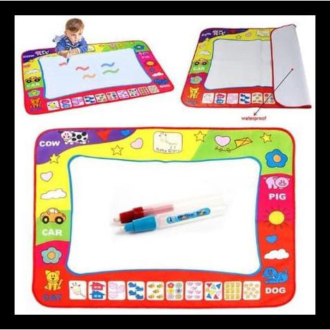 

Ready Waterdoodle Matt Big Size - 80X60Cm/ Karpet Melukis/ Water Doodle Mat