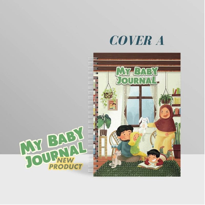 

My Baby Journal Cover A ( PLANNER PARENTING )