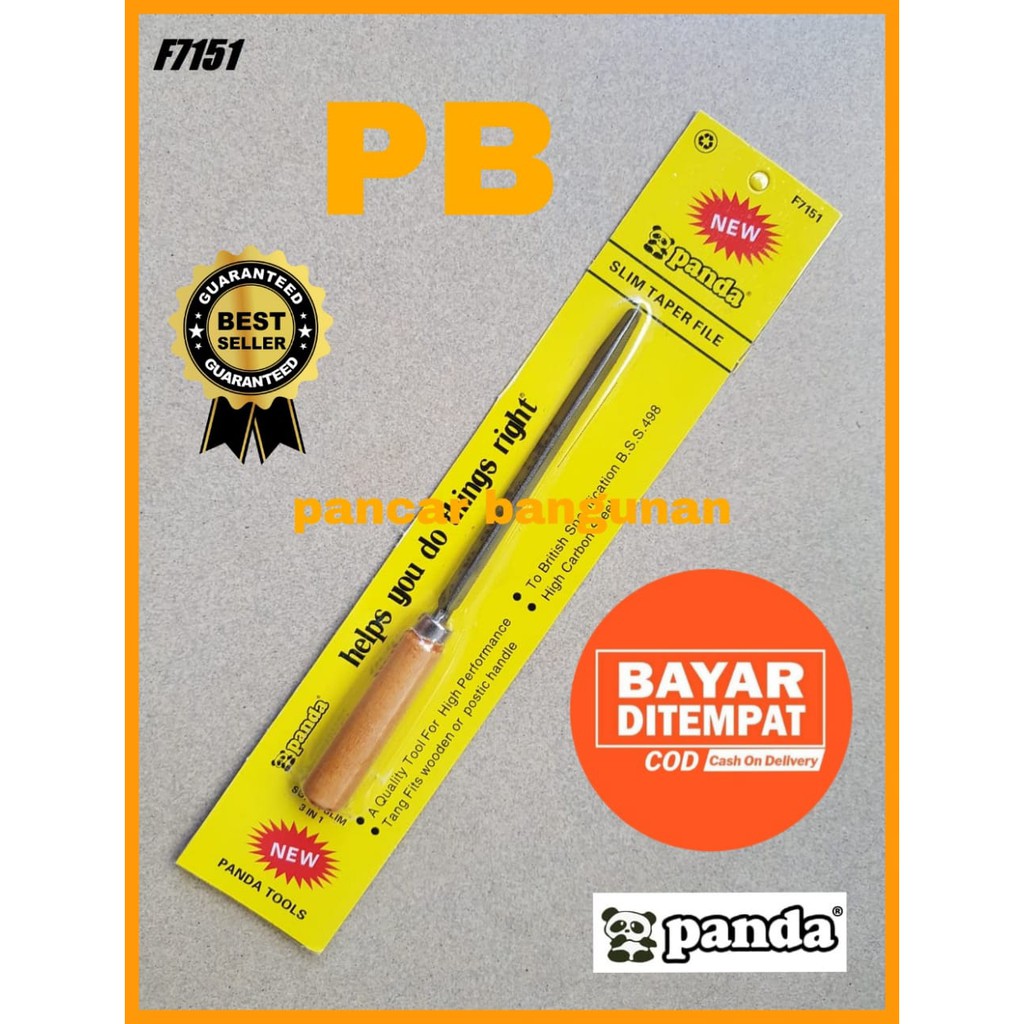 KIKIR PANDA 4 INCH - KIKIR 4 INCH GAGANG KAYU - KIKIR SEGITIGA - KIKIR GERGAJI - KIKIR GAGANG KAYU