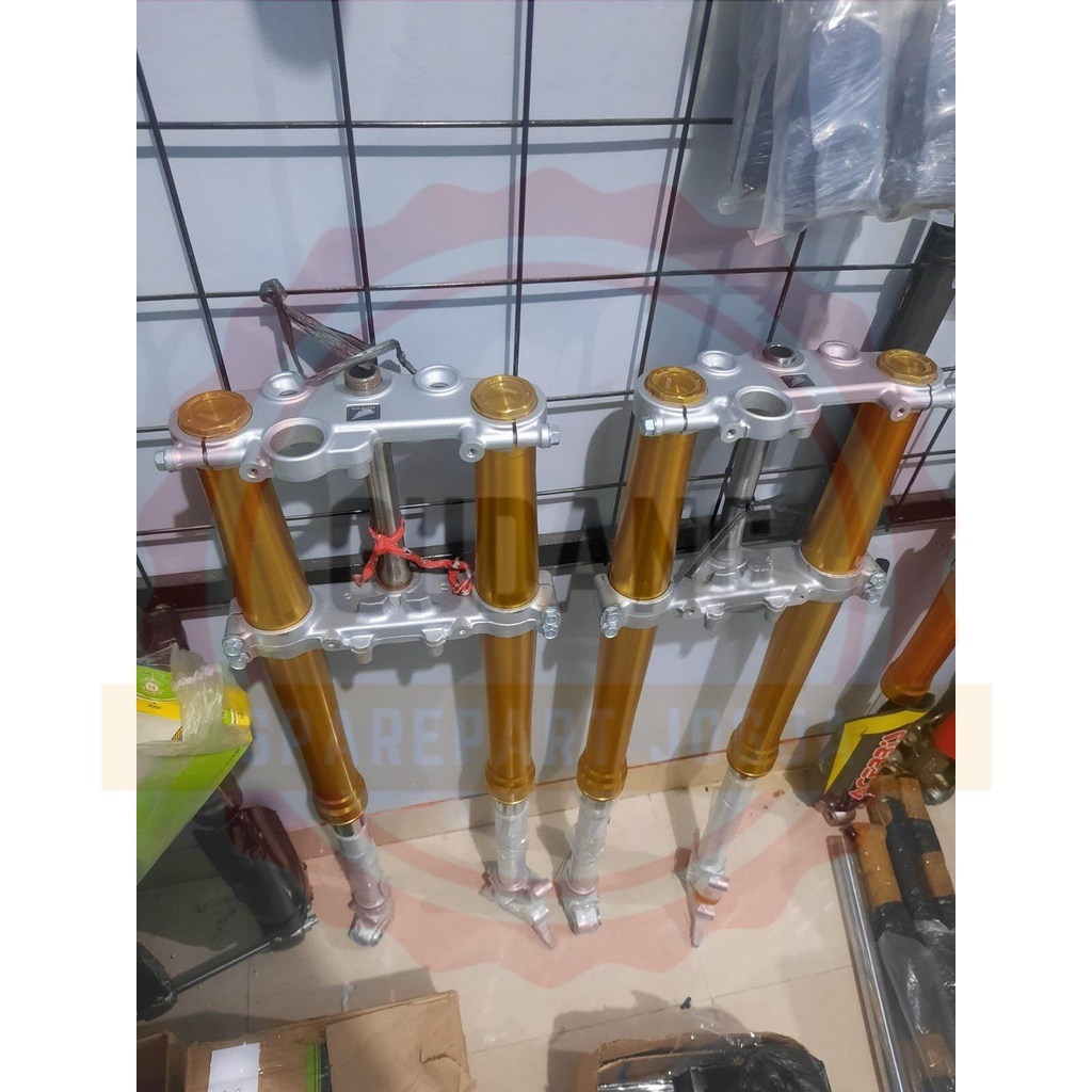 SOK USD DEPAN HONDA CRF 150 CRF150L ORI ORIGINAL ASLI BARU NON KEMASAN TANPA RESER STANG DAN COVER S