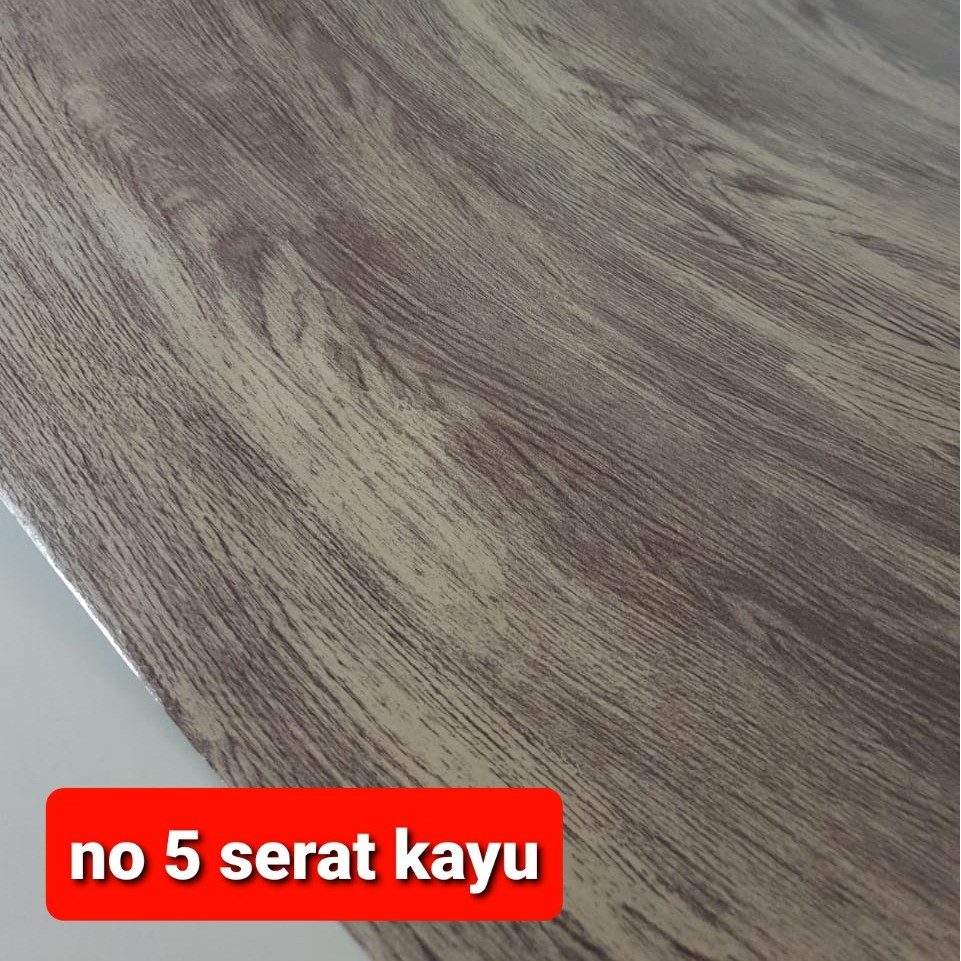 Karpet lantai vinyl kilap meteran lebar 120cm tebal 0.3mm 1 Roll isi 20 Meter