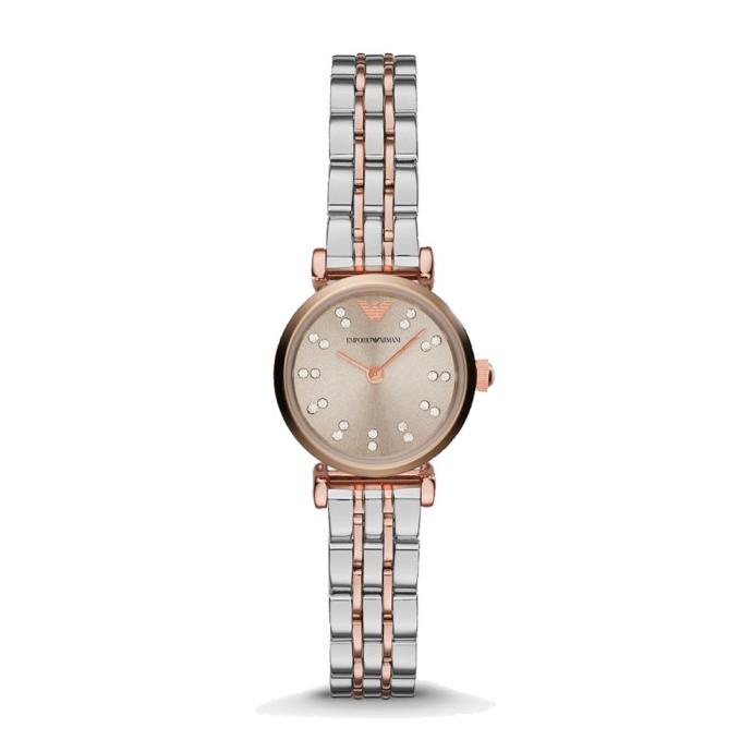Jam Tangan Wanita Emporio Armani Two-Hand Two-Tone Stainless AR1841 barang ada