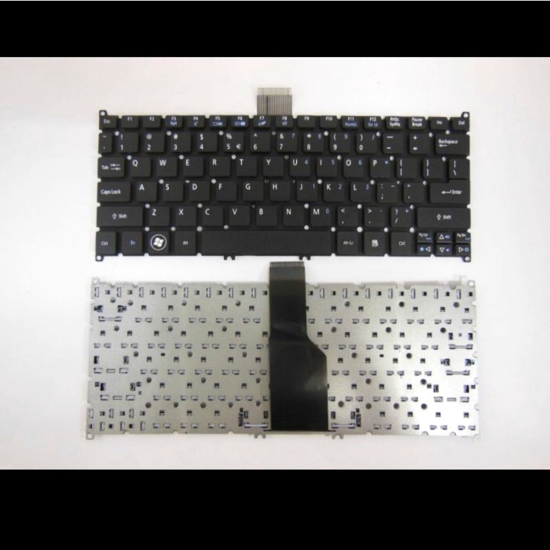 Keyboard Acer Aspire One 725 756 AO725 AO756 AOD725 AOD756 Hitam