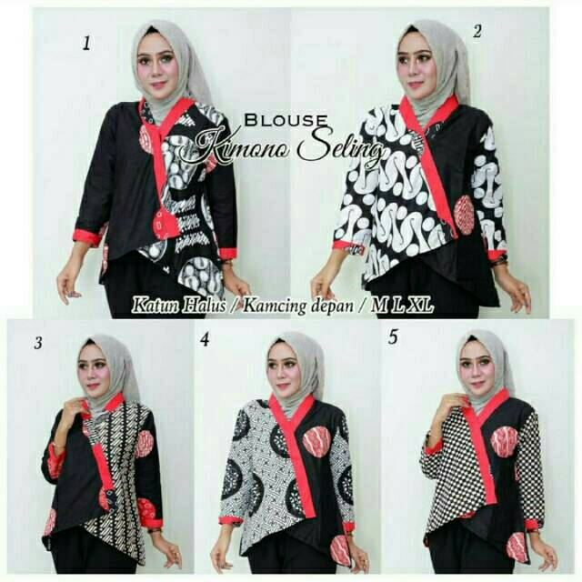 Blouse Kimono Seling Batik
