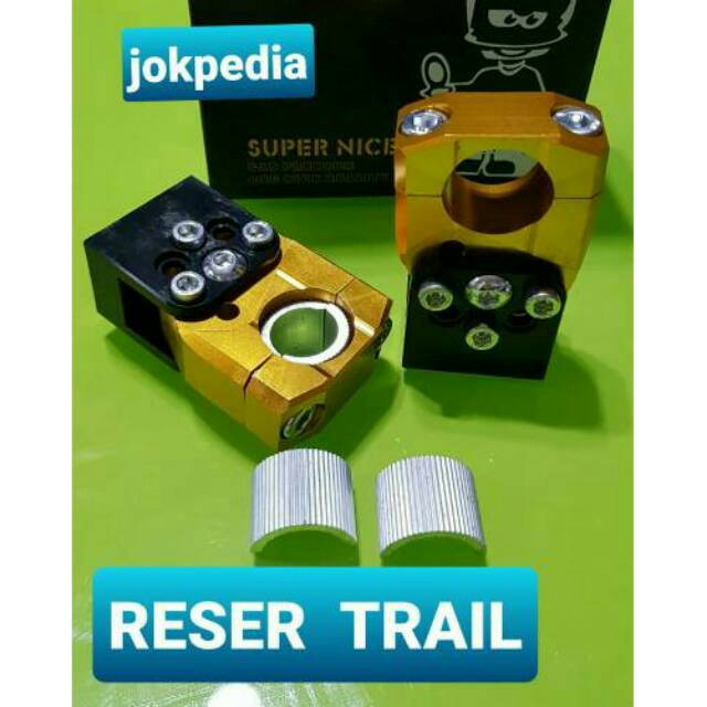 Jual Reser Stang Motor Trail Cnc Reiser Stang Klx Crf Shopee Indonesia