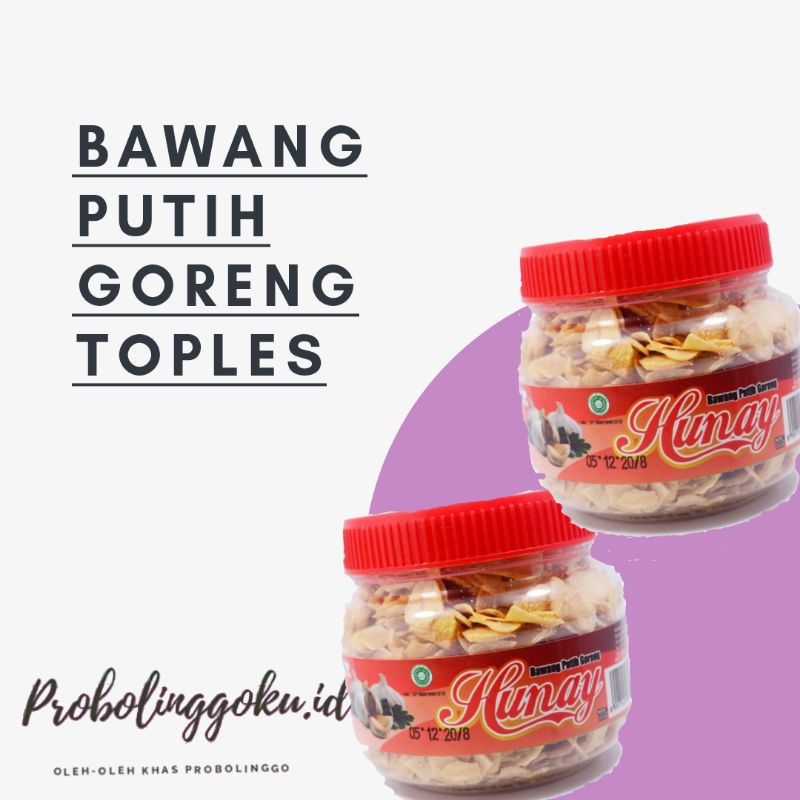 

Bawang Putih Goreng Toples