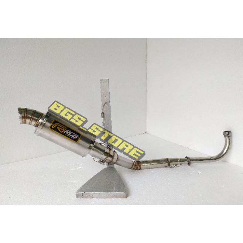 Knalpot RCB kolong buat jupiter Z . jupiter Z1 . Vega . Vega R . Vega ZR . Vega force dll