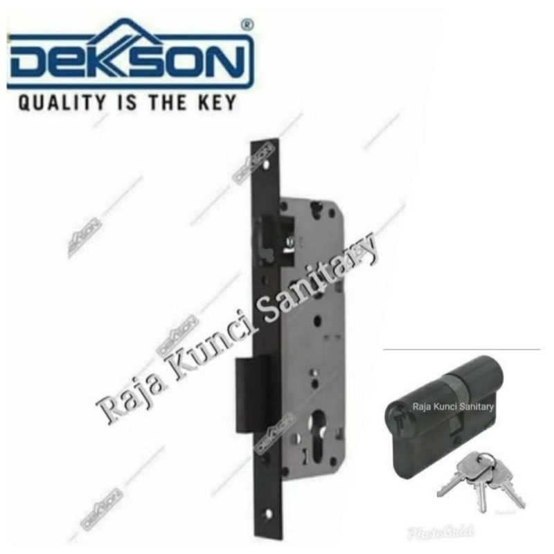 Lockcase Lidah Dekson MTS IL DL 8485 Matt Black+Culinder DC DL 60mm Hitam