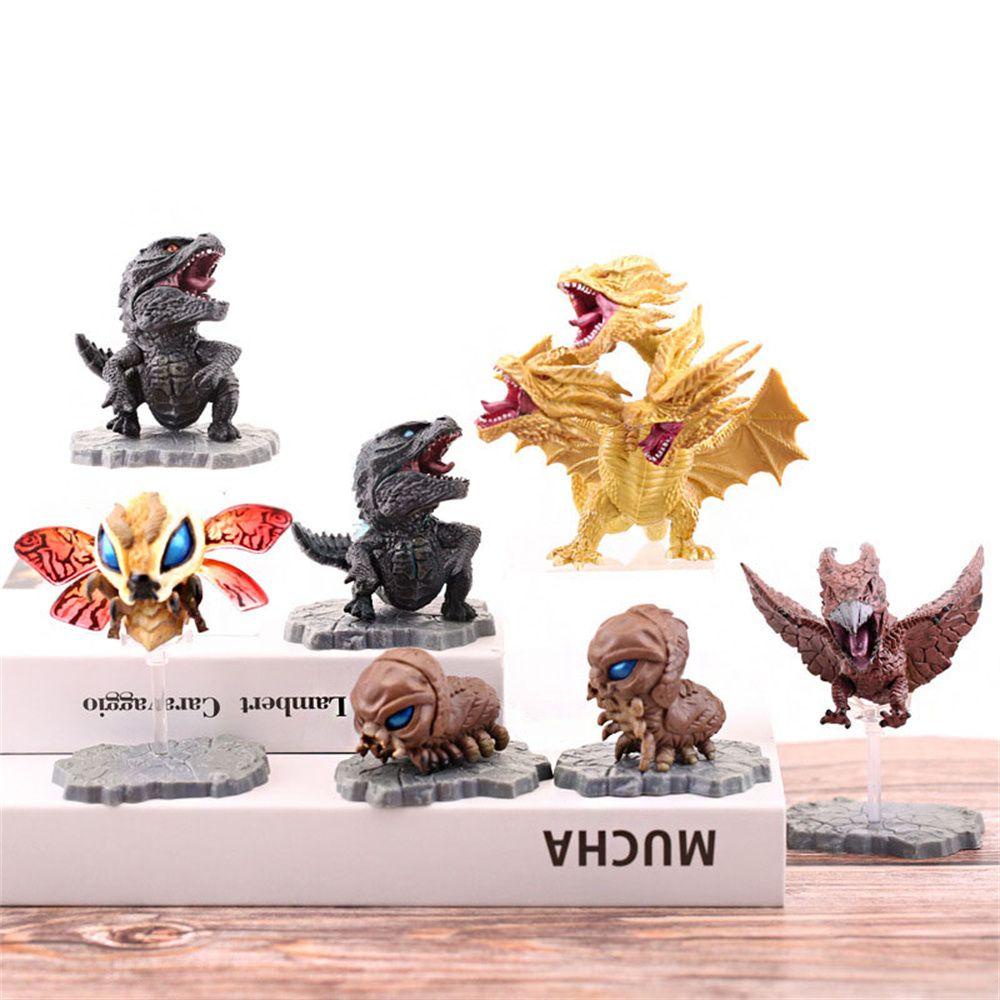 [Elegan] Godzilla Mainan Angka Mini Model Khusus Mainan Dinosaurus GodAzilla Toy Figure Figurine Mainan Godzilla Film Mainan