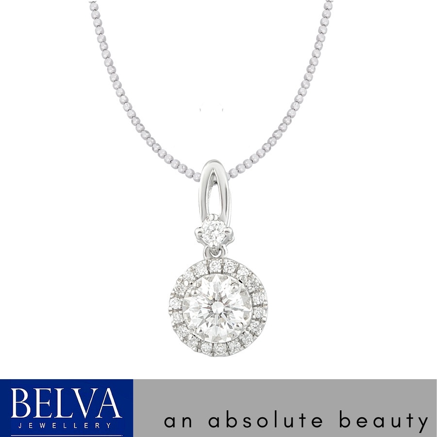 Liontin Berlian Solitaire GIA SERTIFIKAT 0.30 CT E VVS1 - 1074604