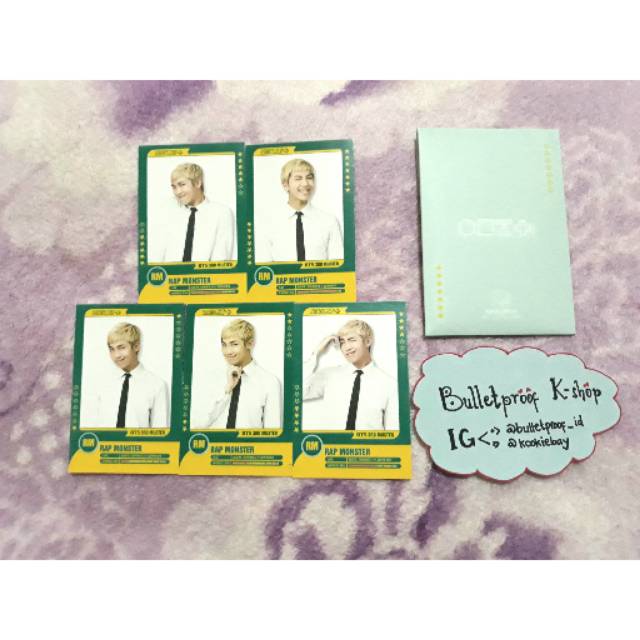 3rd MUSTER Player Card RM Set