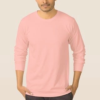 SALEM PEACH LENGAN PANJANG LONG SLEEVE KAOS POLOS KATUN COMBED 30s PRIA & WANITA  - PLS