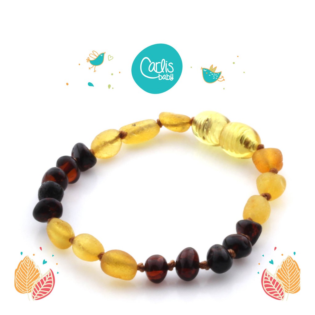 CE79 Gelang Baltic Amber untuk bayi tumbuh gigi BY CARLIS BABY