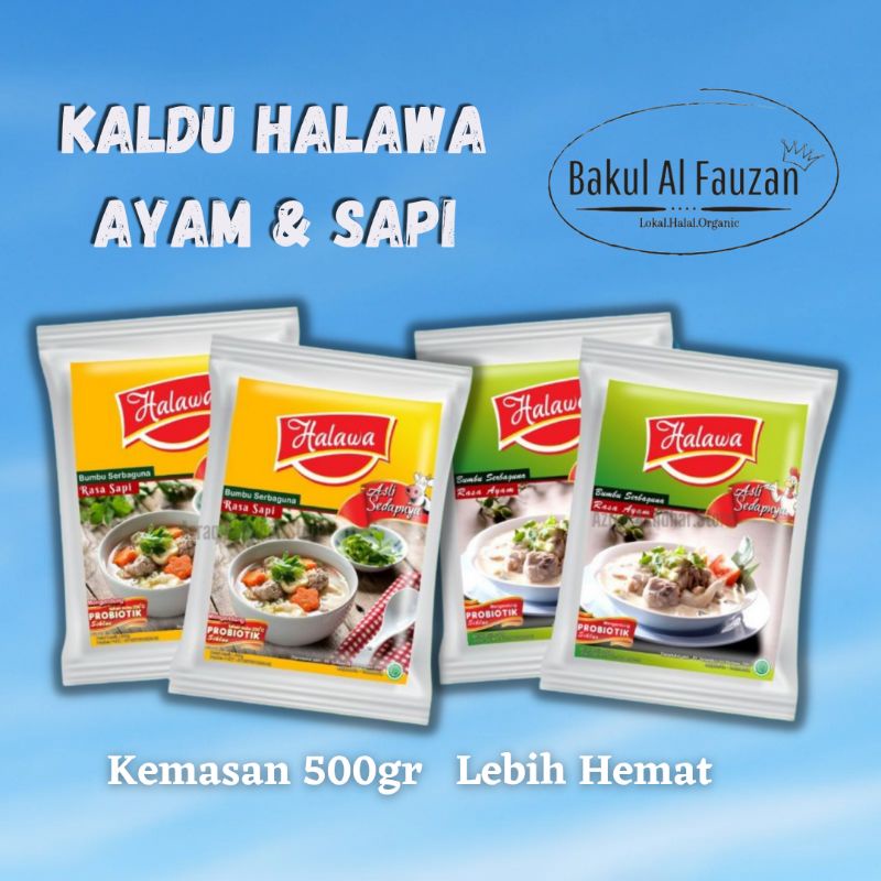 

Kaldu Halawa Ayam&Sapi kemasan 500gr | Banjarmasin