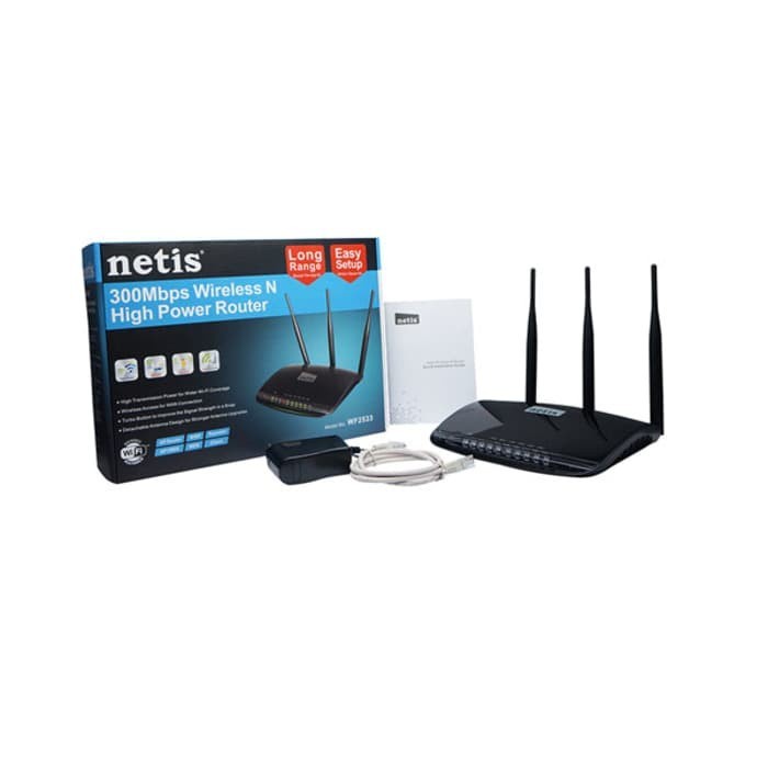 Netis WF2533 300Mbps Wireless N High Power Router