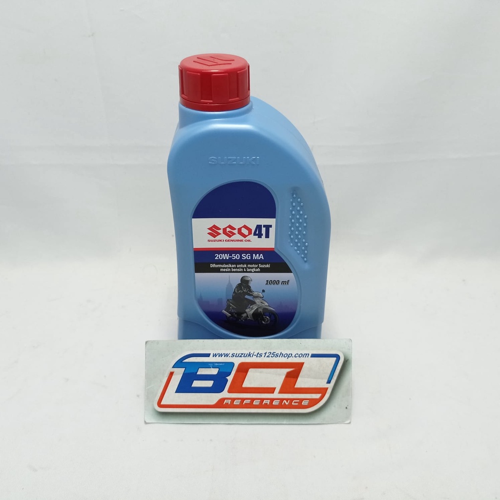 OLI SGO 4T 20W-50 SG MA OLI MOTOR SUZUKI 4T ISI 1000ML