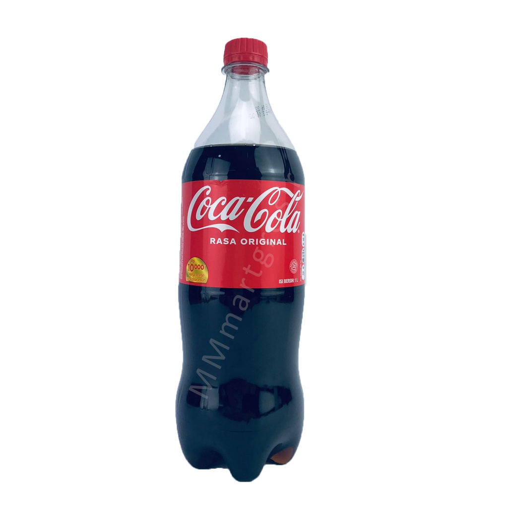 Coca Cola / Minuman Berkarbonasi rasa Cola / Original / 1 Liter