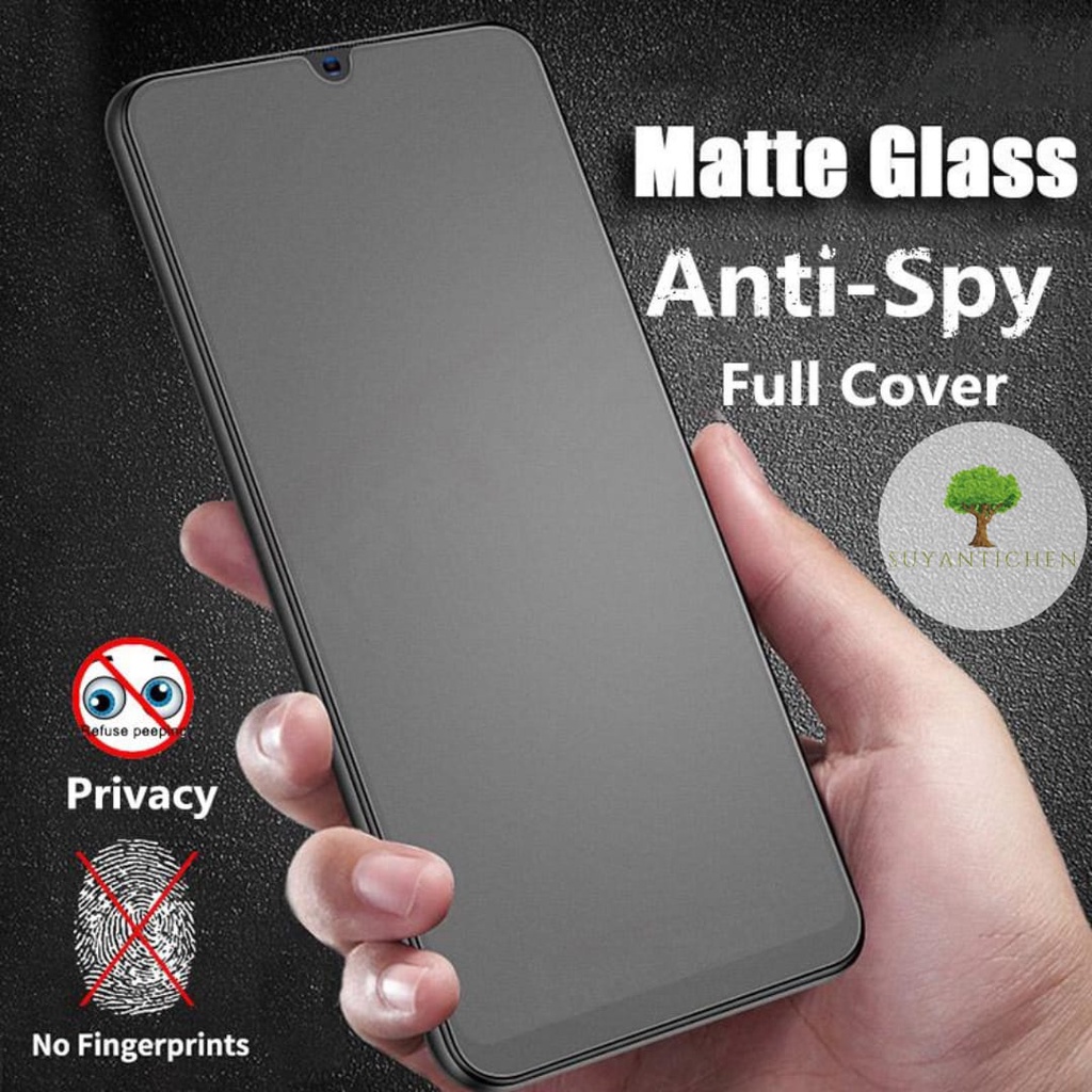 Tempered Glass Anti Spy Matte Sam M31s M31 Prime M50 M51 Xiaomi Poco C3 F3 M2 Pro M3 Pro 5G X2 X3 Mi