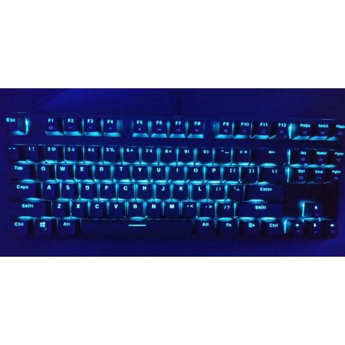 TERBARU Keyboard VortexSeries vx7 pro blue + 39 gateron brown swicht