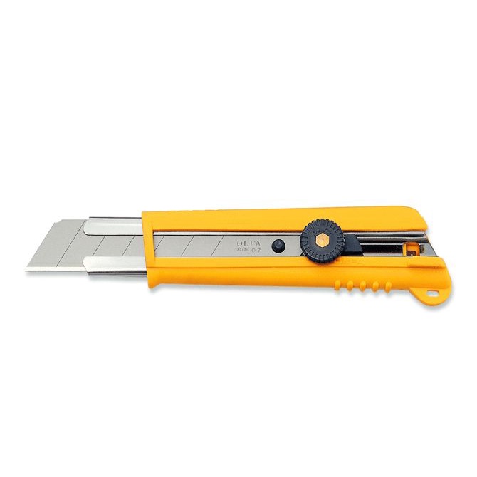 

Olfa NH-1 Ratchet Lock Utility Knife 25mm Pisau Cutter Snap Off Cutter