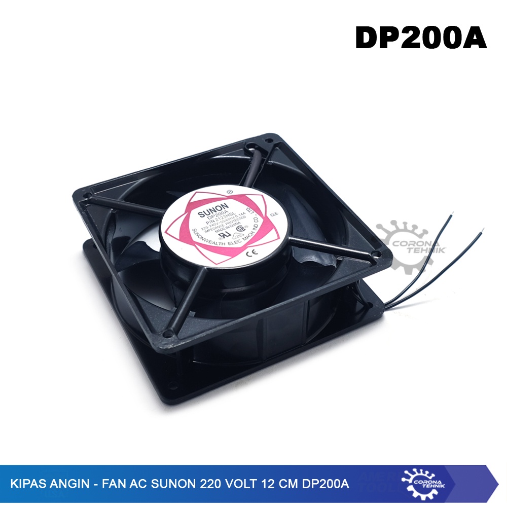 Fan AC Sunon 220 Volt 12 cm DP200A - Kipas Angin