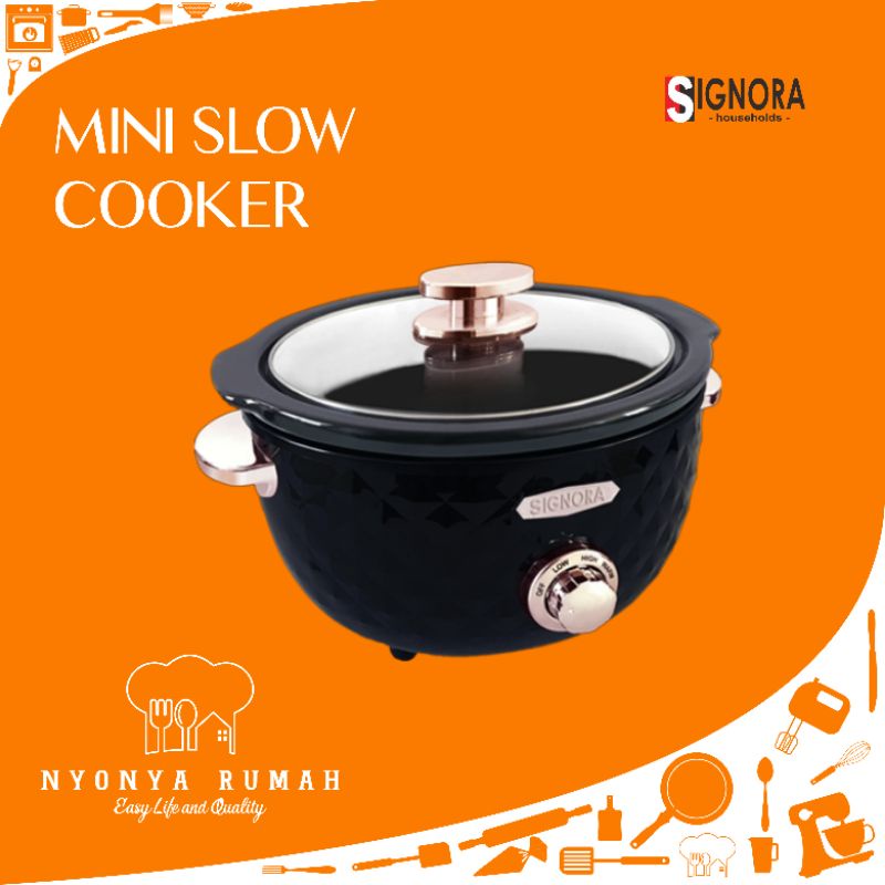 Signora Mini Slow Cooker/Slow Cooker/Baby Food Maker
