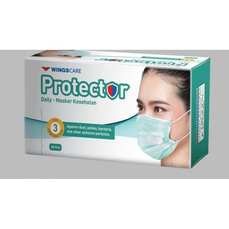Masker Wings Care Protector 3ply