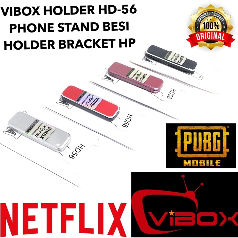 VIBOX HOLDER HP HD-56 PHONE STAND HOLDER BRACKET HD56 TEMPEL HP BESI ORIGINAL