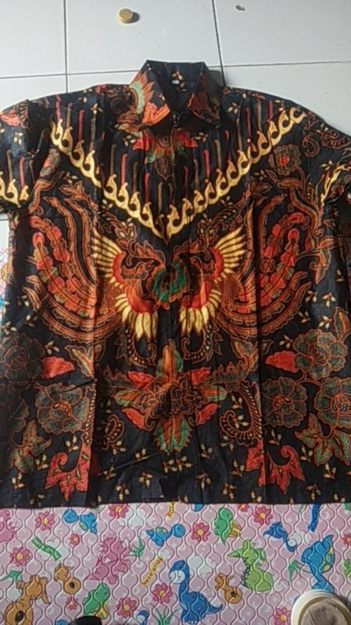 Kemeja Batik Lengan Panjang Size M L Xl Xxl Xxxl