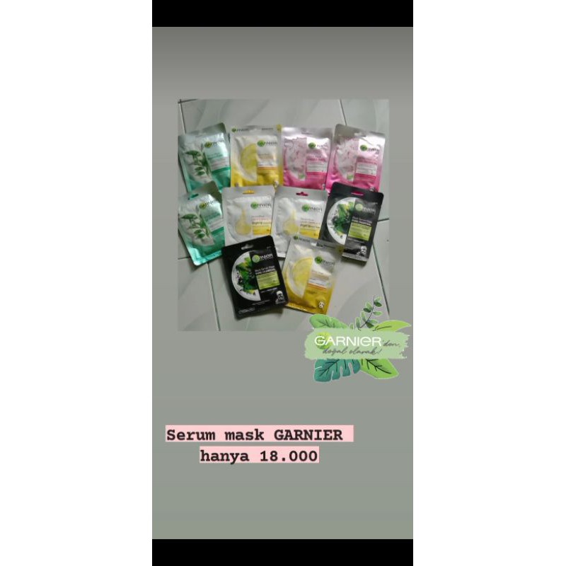 Mask serum Garnier