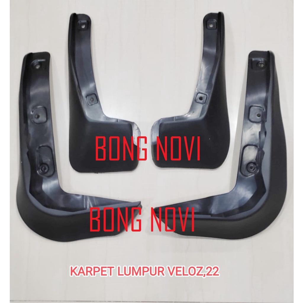 mudguard/karpet lumpur all new veloz 2022