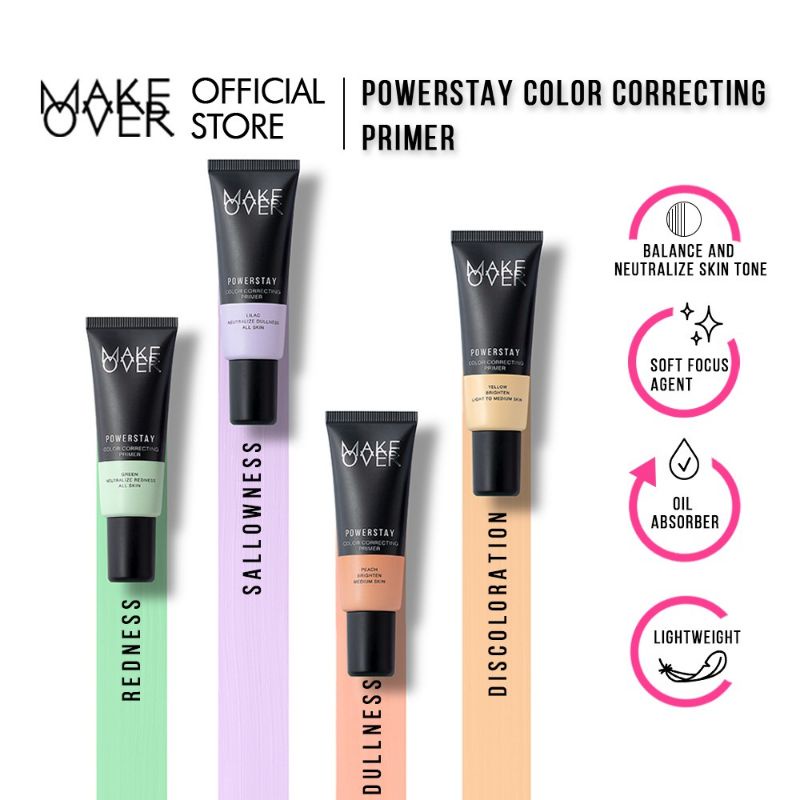 Make Over Powerstay Color Correcting Primer 25ML