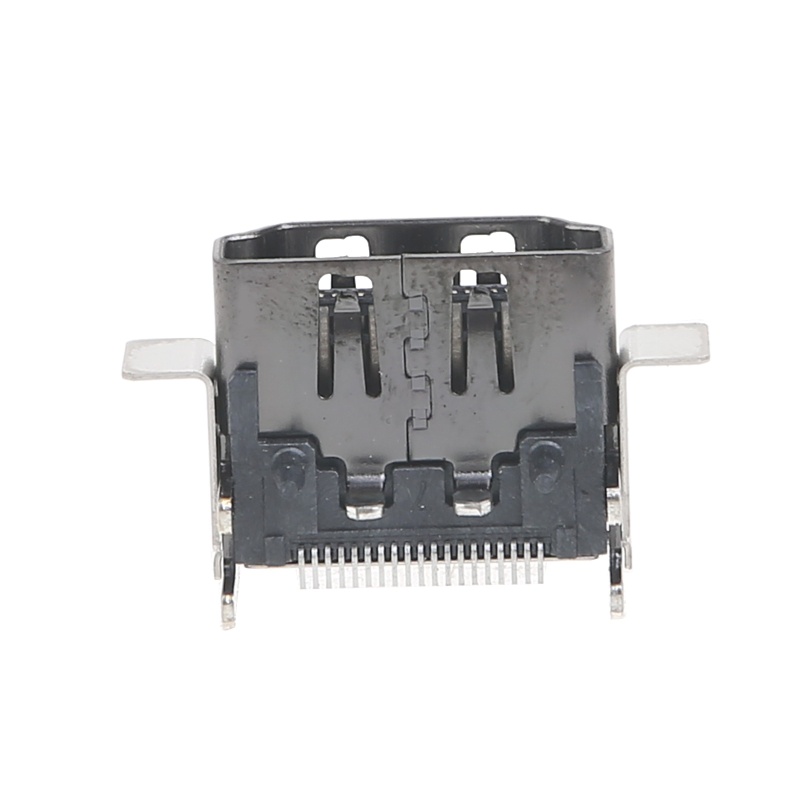 Konektor Antarmuka Port btsg Metal Video Interface Jack Connector Socket Suku Cadang Perbaikan Pengganti Cocok Untuk X