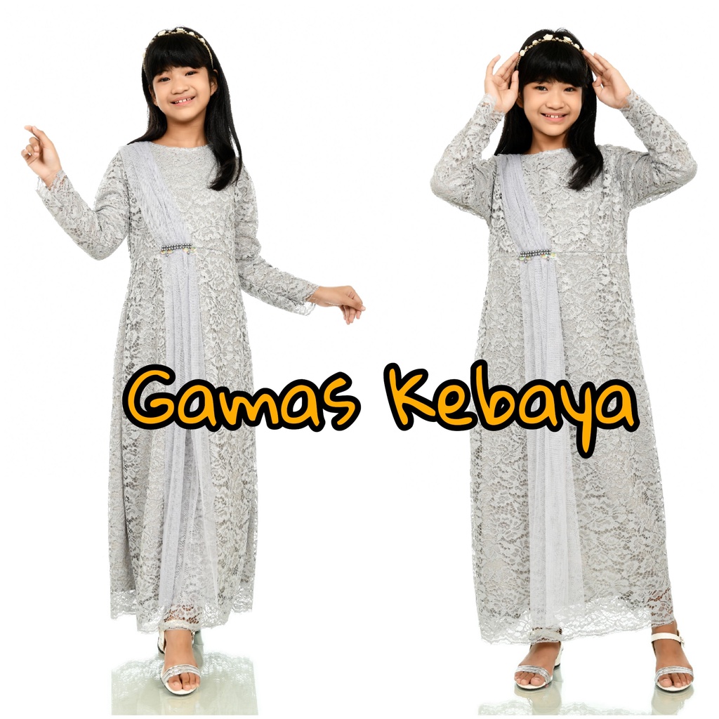 Terlaris &amp; Terbaru Gamis Anak Slayer - Kebaya Anak Slayer - Kebaya Anak Modern - Kebaya Anak Brukat