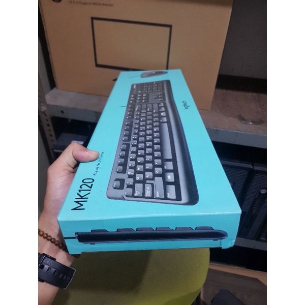 KEYBOARD MOUSE LOGITECH MK120