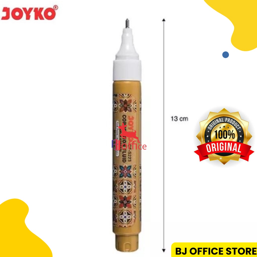 

Joyko Tip-ex Cair CF-S223 Correction Fluid Motif Batik
