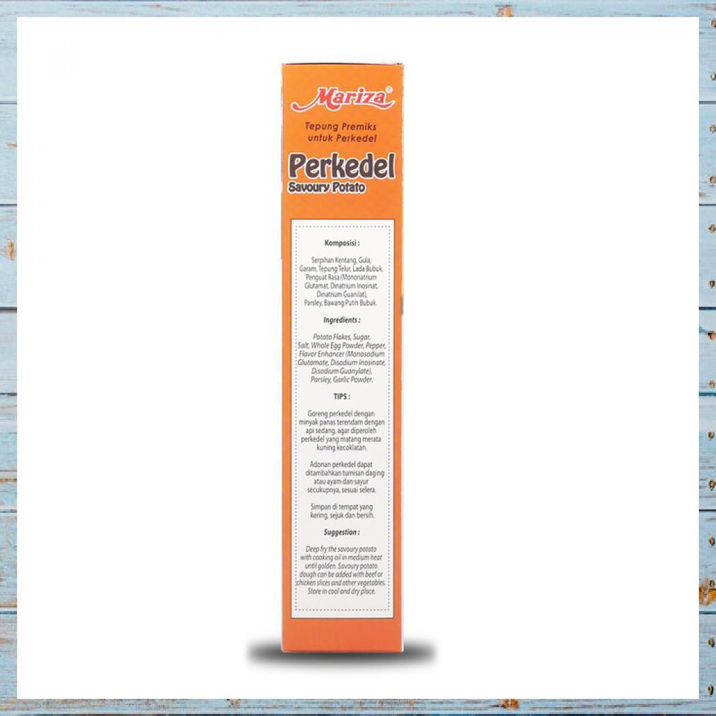 

MARIZA PREMIX PERKEDEL 200GR