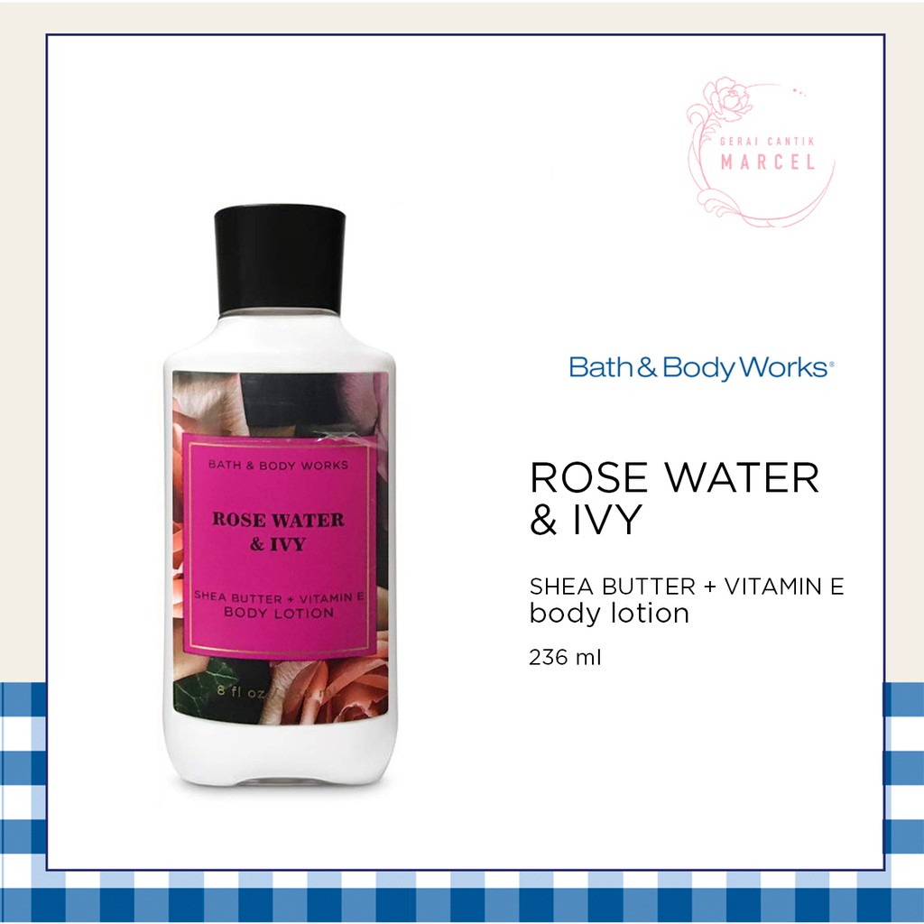 BBW Body Lotion Rose Water Ivy 236 ml