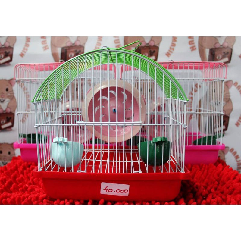 Kandang Mini Hewan Kecil dengan Pelindung Pengiriman Gelembung