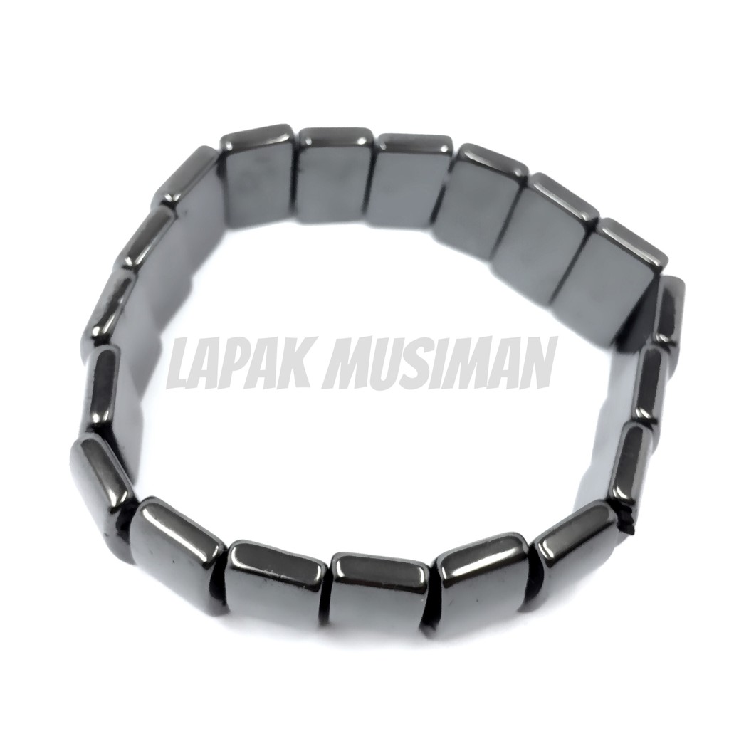 [Bayar di Tempat] GELANG BATU KESEHATAN BRACELET STONE MAGNETIC MAGNET ENERGY PRIA WANITA KODE LM 0