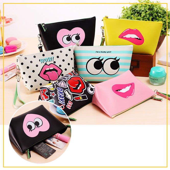 Dompet Tas Kosmetik Makeup Multifungsi Travel Wisata ANEKA MOTIF-GN40