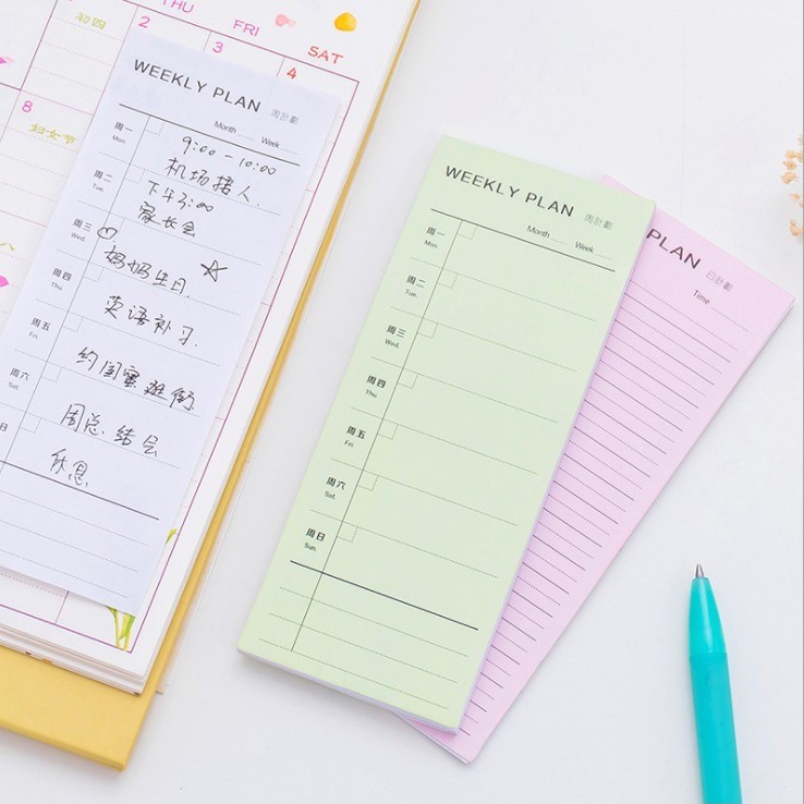 

Memo Harian Mingguan Bulanan To Do List Aesthetic Simple Minimalist