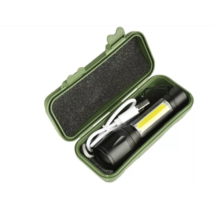 Trend-Paket senter mini XPE+COB led Q5 zoom usb charge waterproof