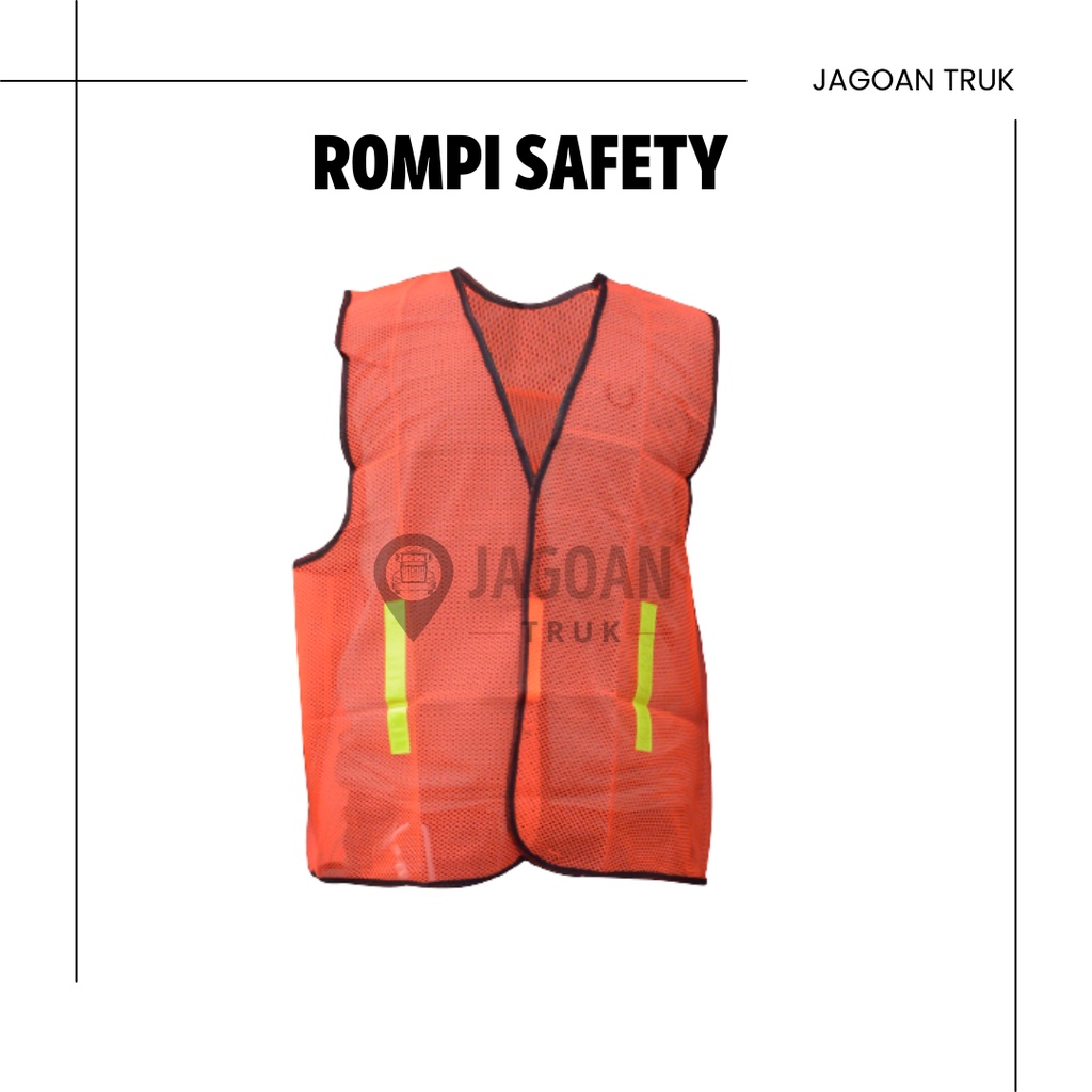 Rompi Safety Jaring  Safety Vest Jala Scotlite Polyester Proyek