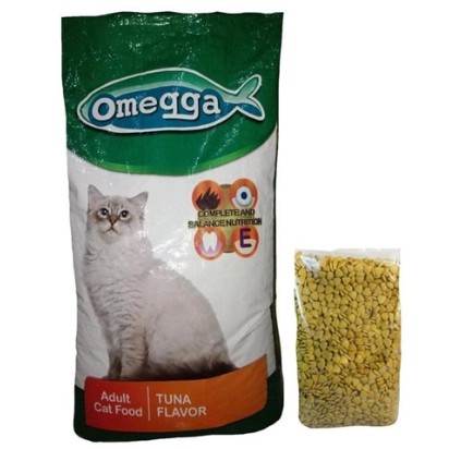 Makanan Kucing OMEGA TUNA Omegga Cat Food Repack 1kg 1 Kg