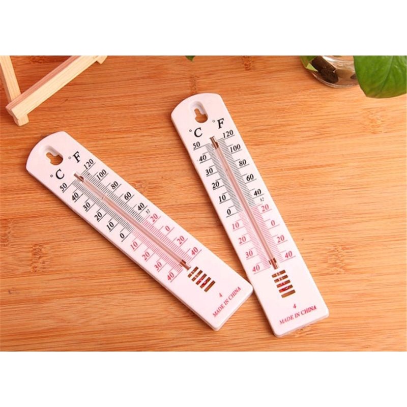 Thermometer Dinding Ruangan Plastik