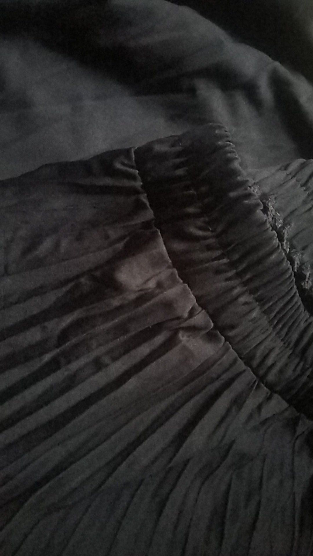 V256xxl - Rok Plisket Prisket Panjang Jumbo Pleated Skirt Flare Skirt Mayung Flowy Rempel