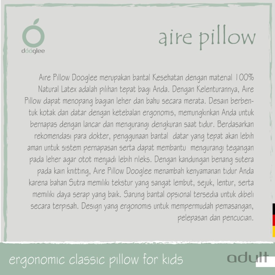 Aire Pillow Dooglee for kids / adult