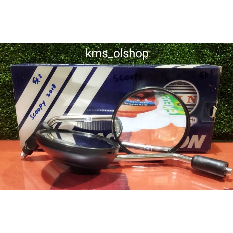 Kaca Spion Honda Scoopy 2018 Standar 1set Kanan Kiri Merek Win